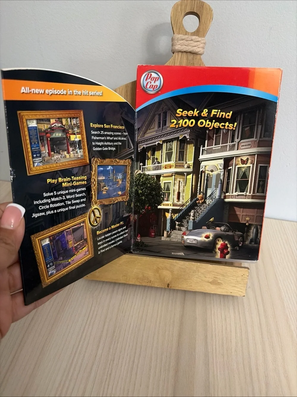 Mystery P.I. Stolen in San Francisco PC Game - Yellow Box